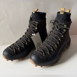 Naglev Men's Unico Combat Kevlar WP Hiking Boots Black/Brown EU 41 / US 8 New